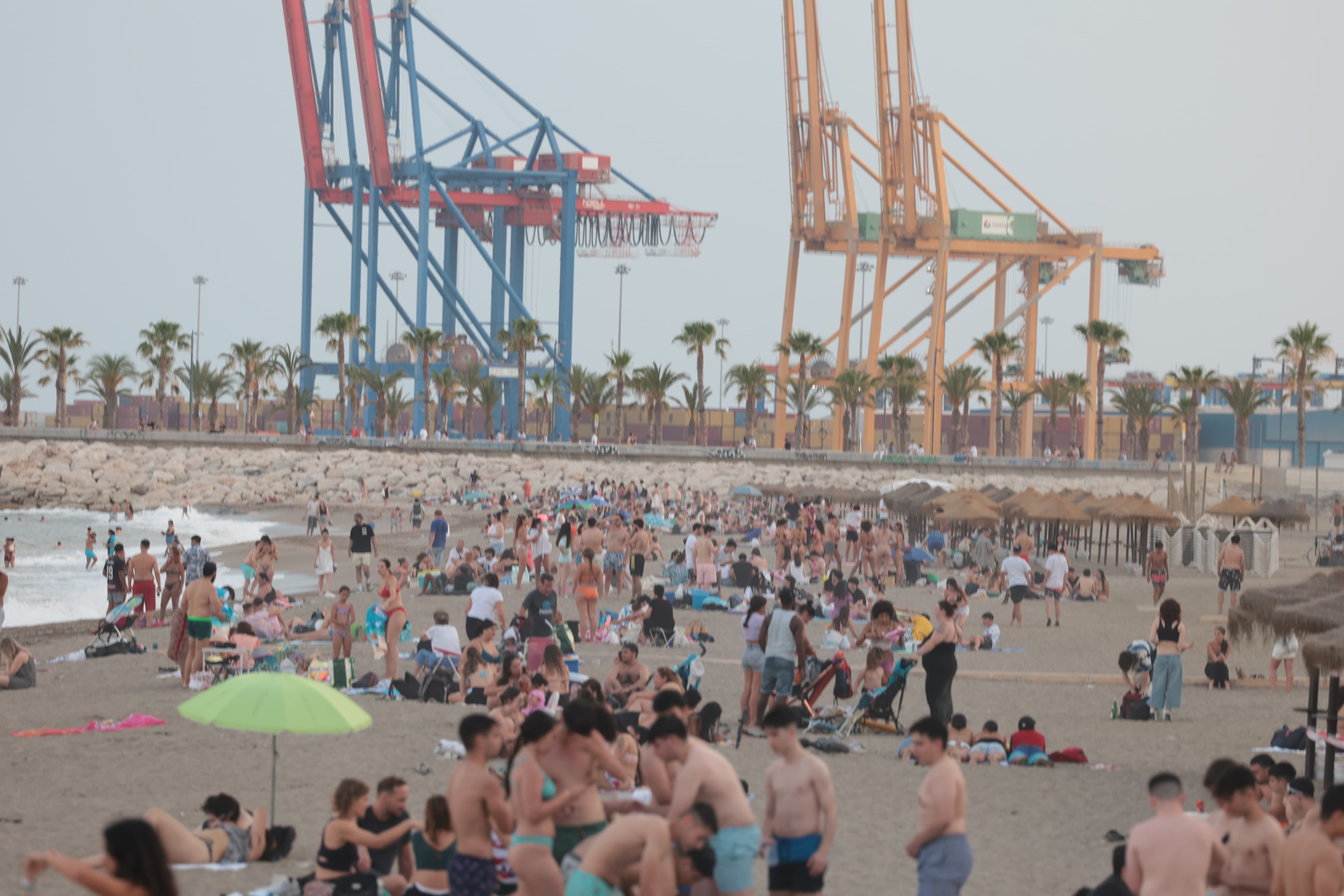 Playa de La Malagueta.