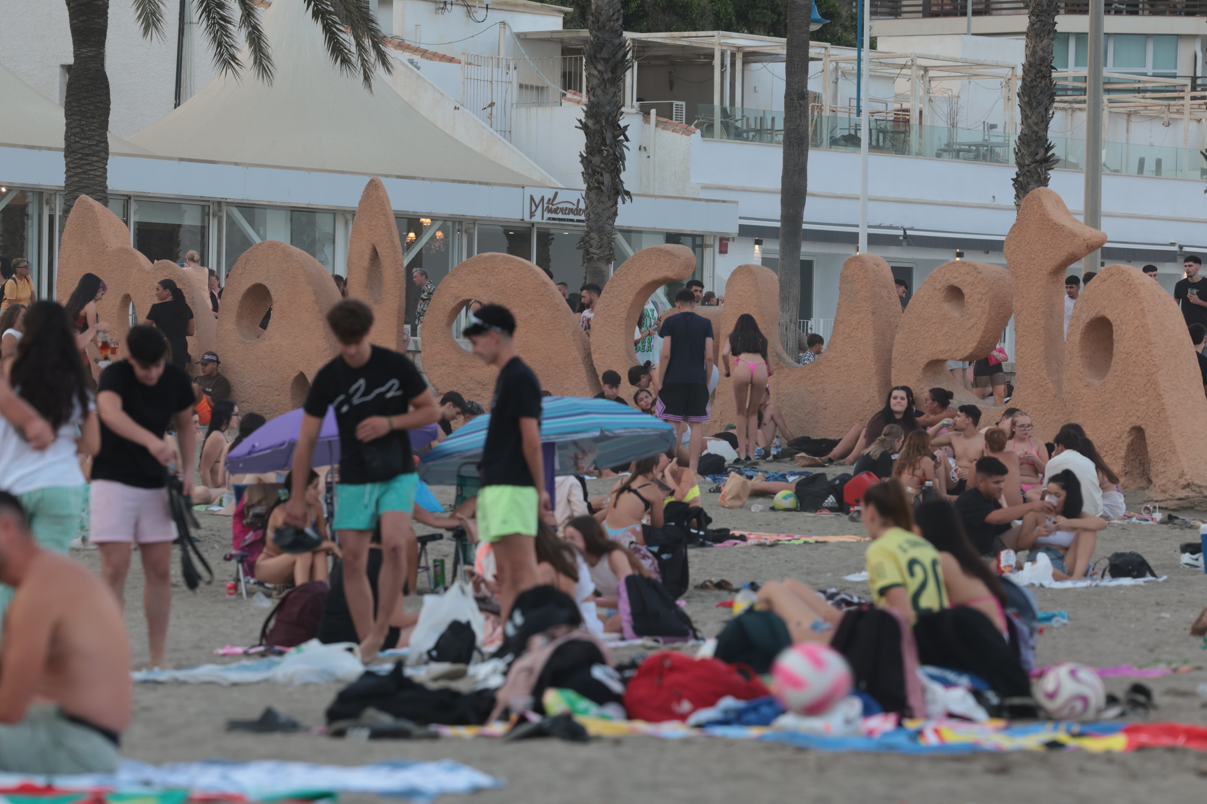 Playa de La Malagueta.