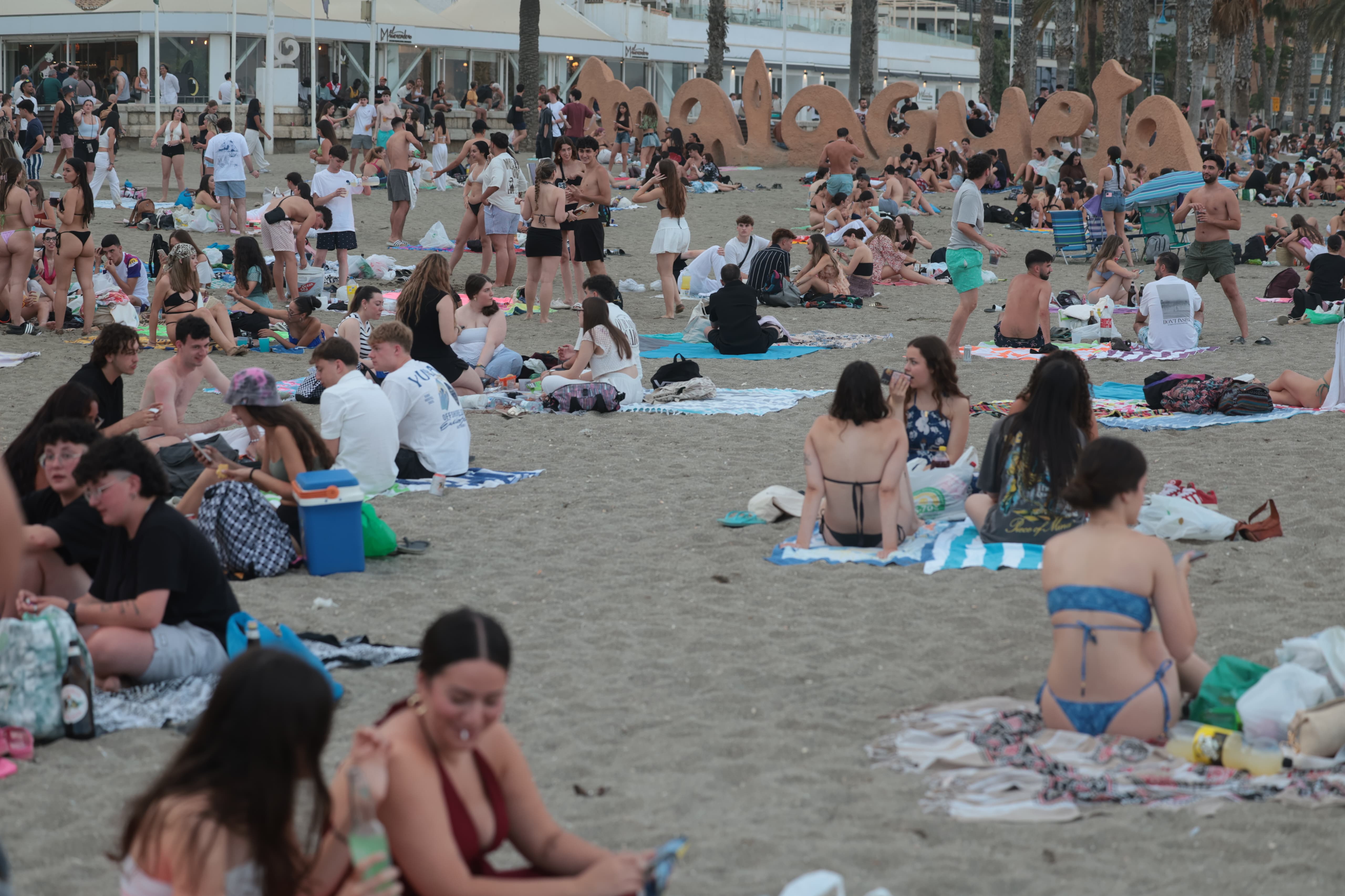 Playa de La Malagueta.