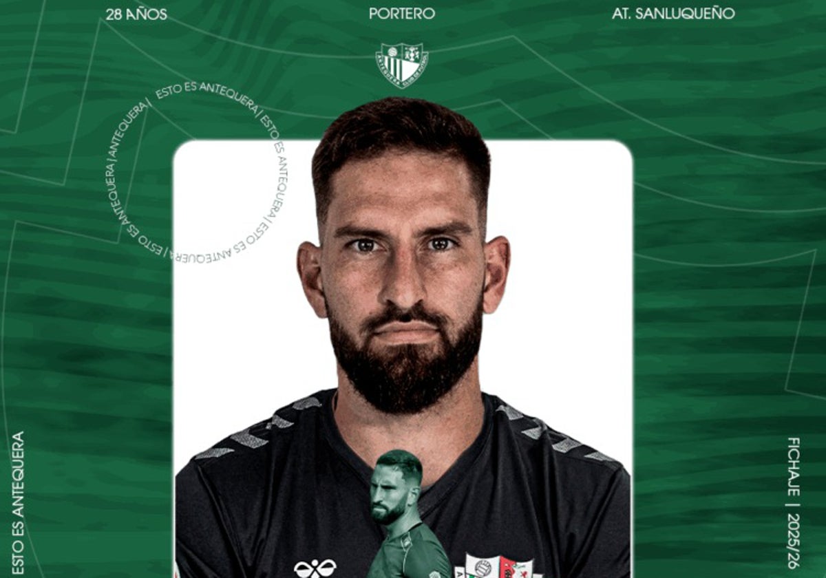 El Antequera ficha al portero Samu Pérez