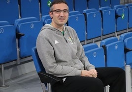 Asier Alonso, durante su etapa en el Betis.