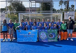 El Hockey Candelaria Carranque devuelve Málaga al panorama nacional