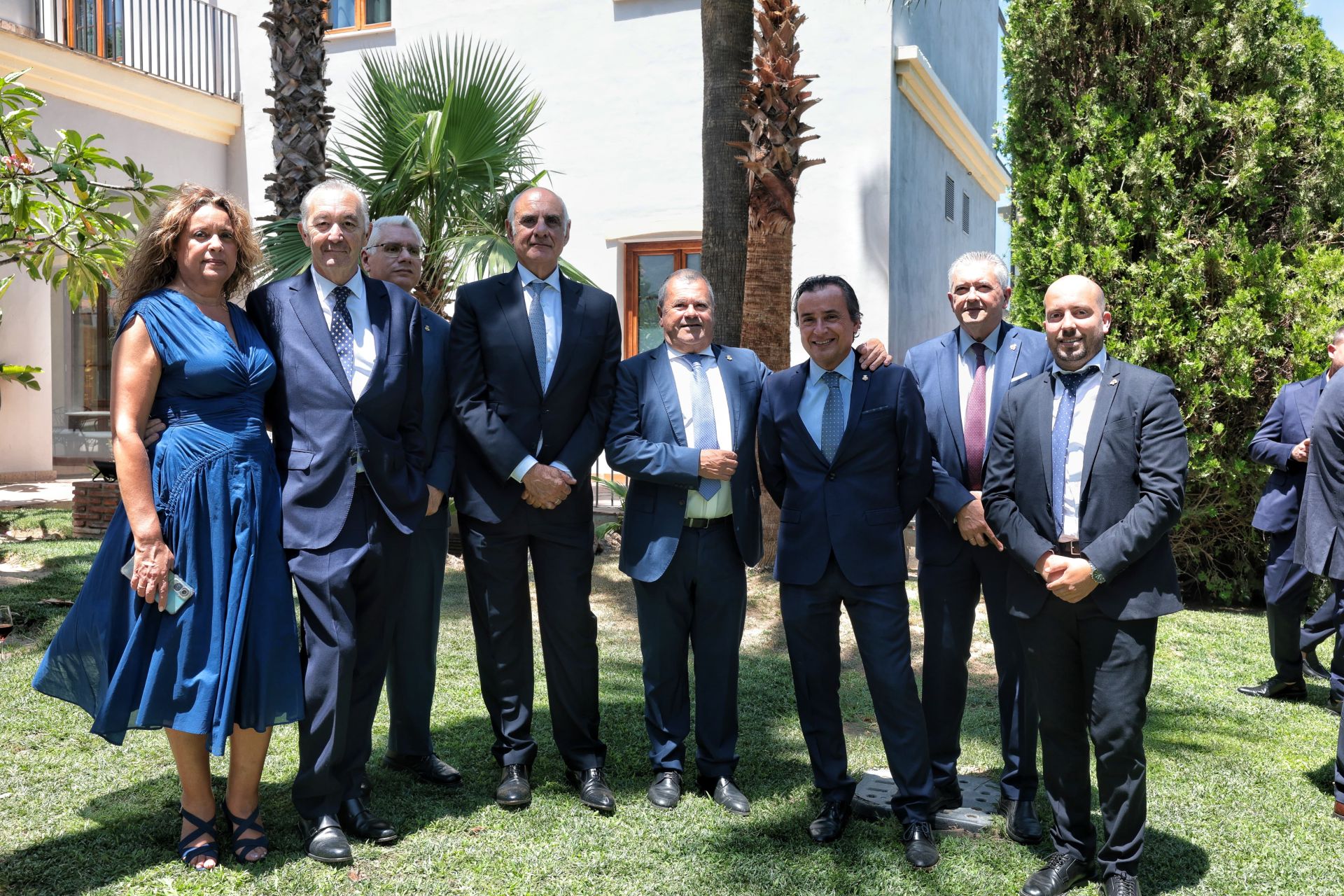 Despedida entre honores al comisario provincial de Málaga