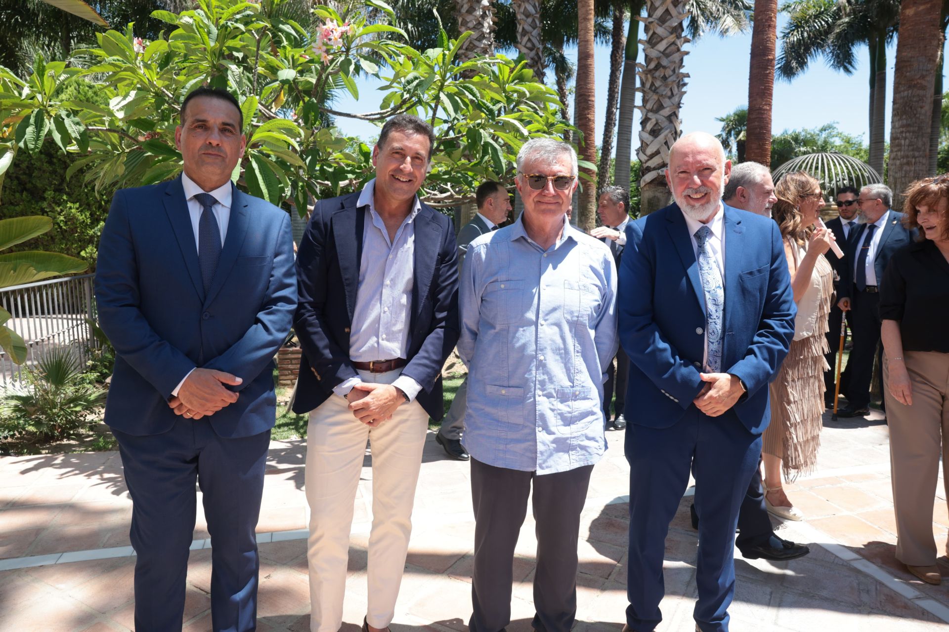 Despedida entre honores al comisario provincial de Málaga