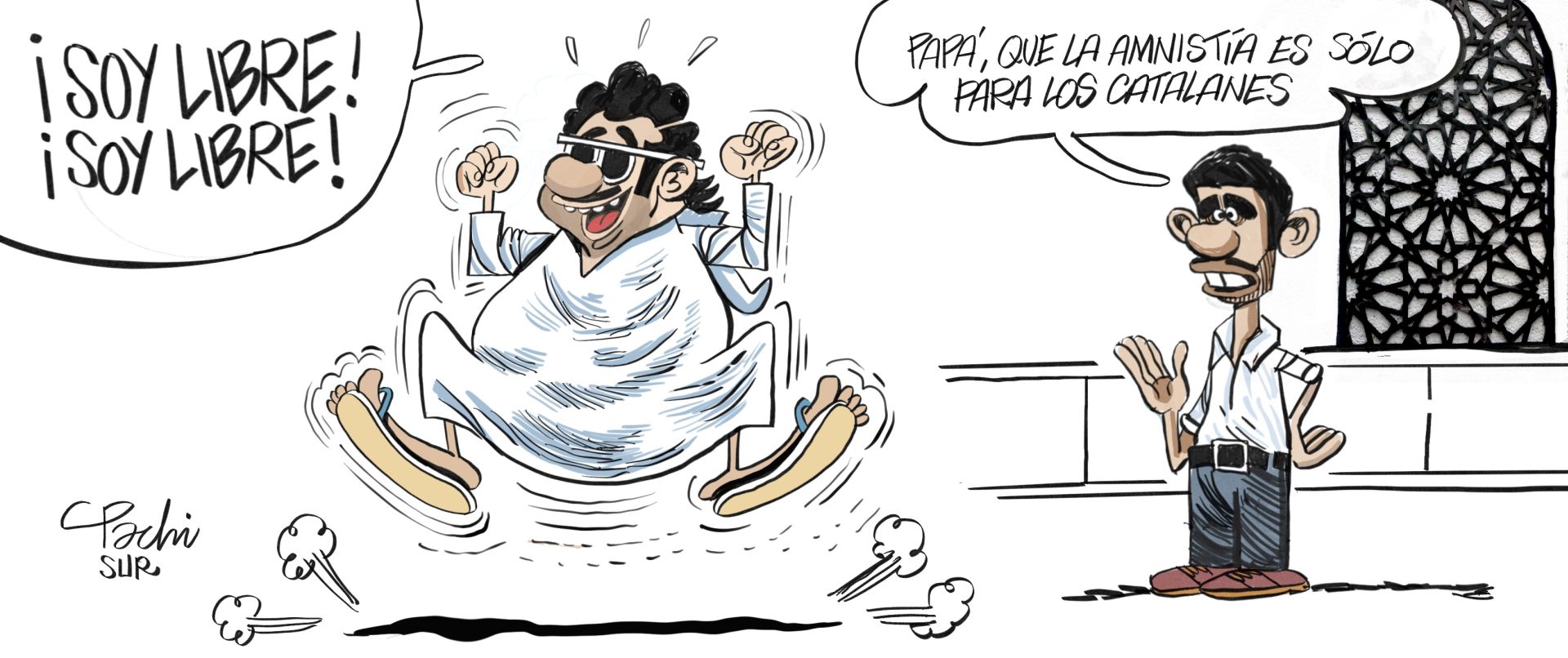 La actualidad deportiva del mes de junio, en las viñetas de Pachi