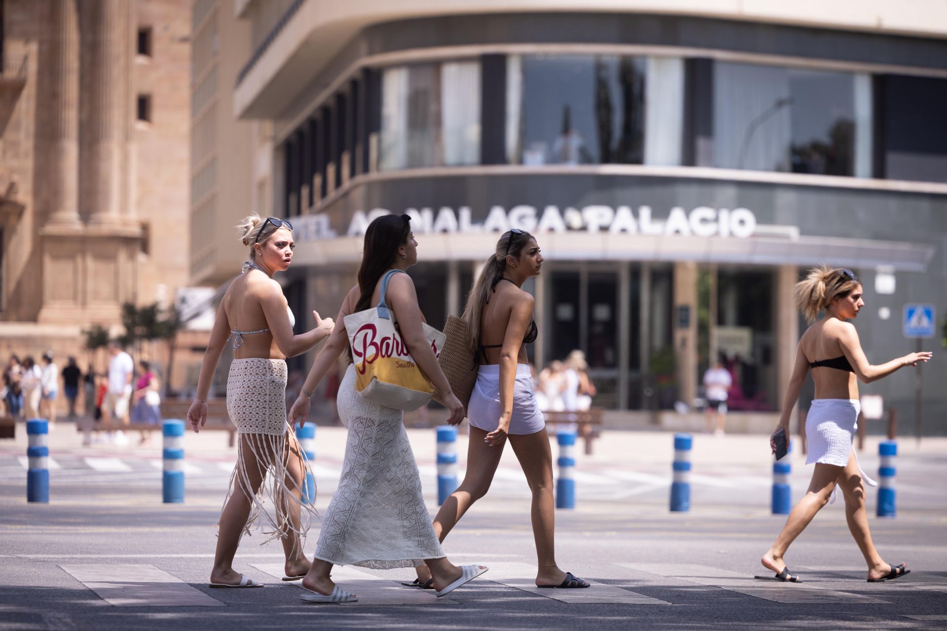 Así afronta Málaga la primera ola de calor del verano en España