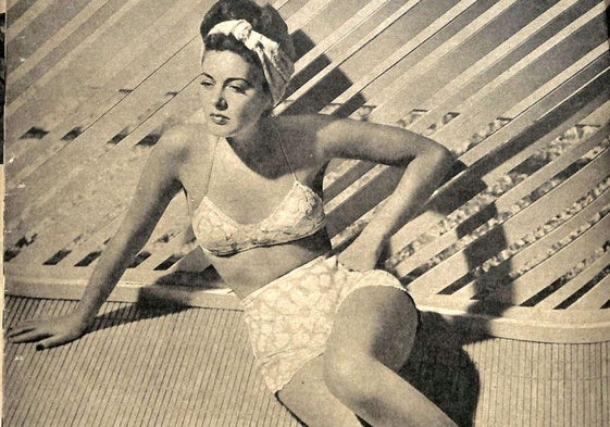 Ramsay Ames, de chica pin-up para el ejército americano.
