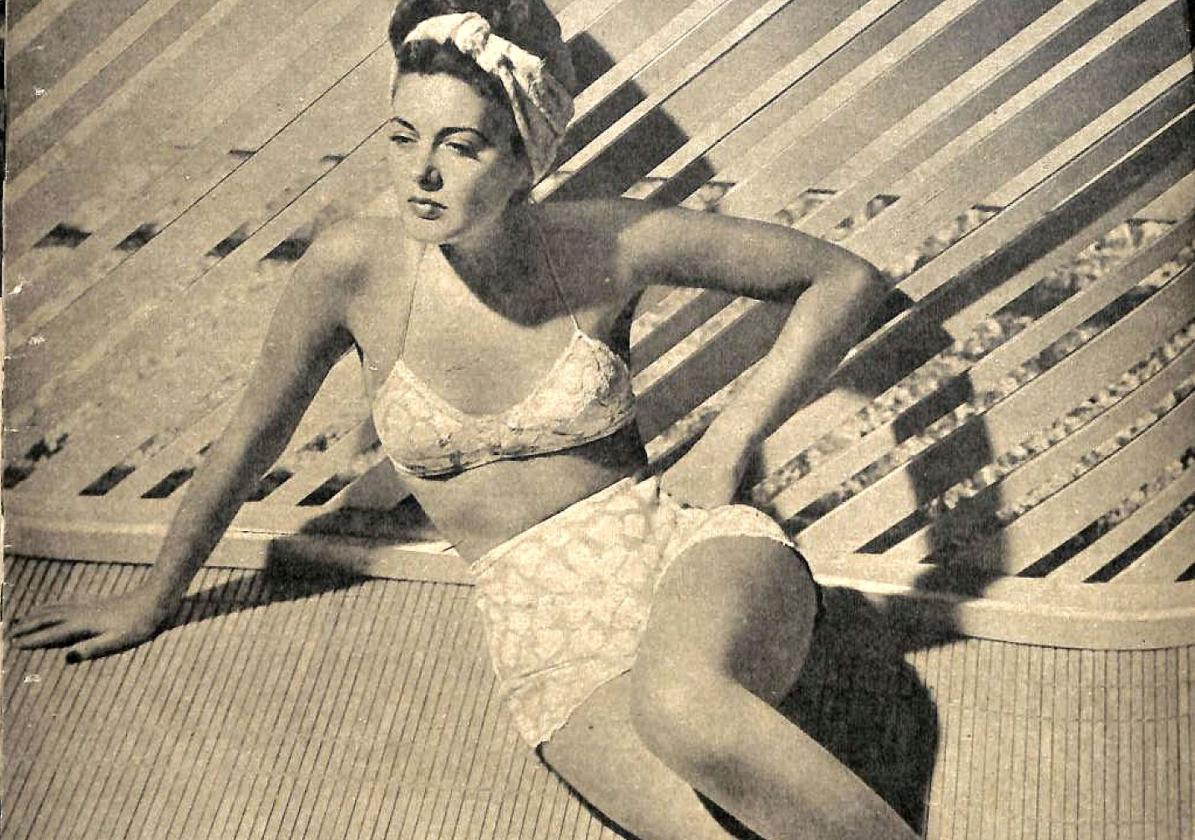 Ramsay Ames, de chica pin-up para el ejército americano.