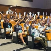Una votación este sábado de la asamblea de la Real Federación Andaluza de Fútbol.