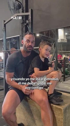 Nacho Bueno, el niño que sueña con ser culturista
