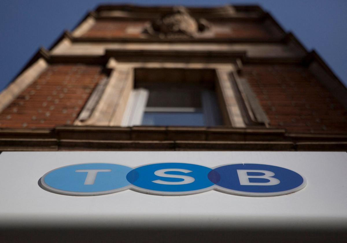 Una sucursal en Londres del TSB, la filial británica del Sabadell.