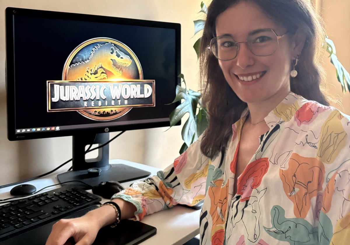 La mijeña Alba Sánchez-Serrano ha participado en los efectos digitales de la nueva entrega de la saga de Spielberg.