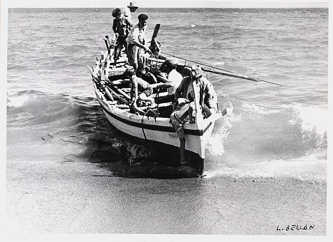 Los «jabegotes» desembarcan. Luis Bellón (ca 1947-1948)