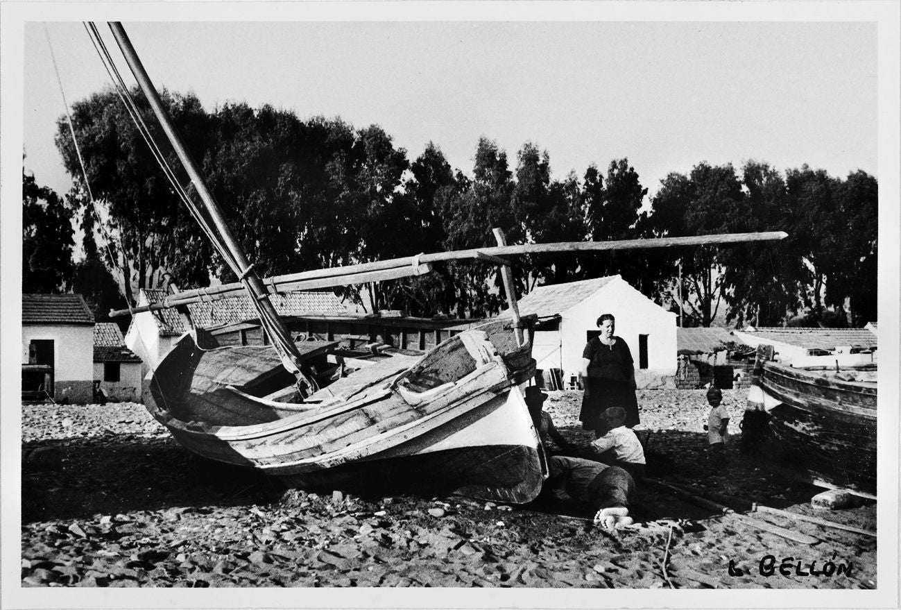 Barquilla vista de popa. Luis Bellón (ca 1947-1948)
