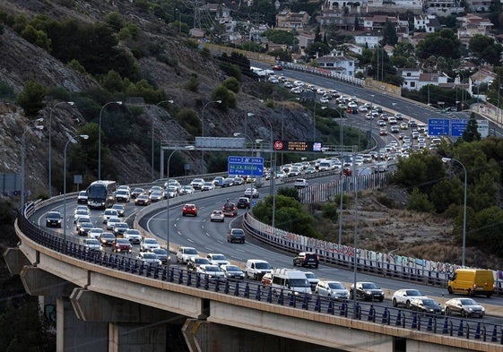 Los atascos son el problema diario de quienes transitan entre Rincón y Málaga.