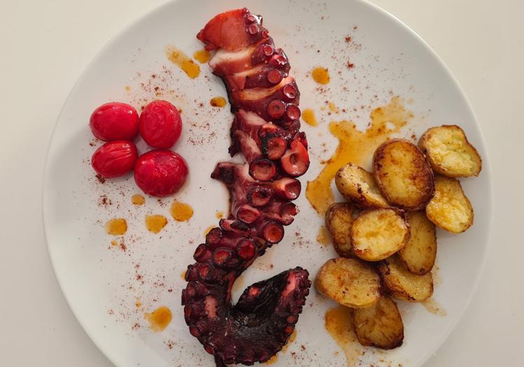 Pulpo grillado