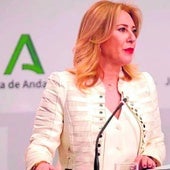 La consejera de Economía, Hacienda y Fondos Europeos y portavoz del Gobierno andaluz, Carolina España.