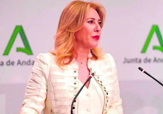 La consejera de Economía, Hacienda y Fondos Europeos y portavoz del Gobierno andaluz, Carolina España.