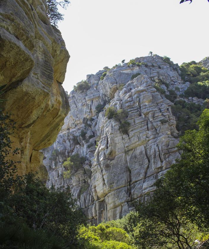 Imagen secundaria 2 - El &#039;torcal&#039; más meridional de Europa está en la Costa del Sol y recompensa con un baño saludable