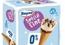 Alerta sanitaria por la presencia de gluten en un helado de la marca Royne distribuido en Andalucía