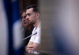 Ramón comparece ante los medios por su renovación.