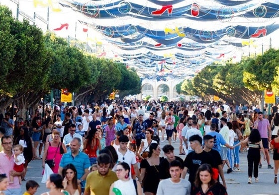 Imagen del real de la Feria de Málaga