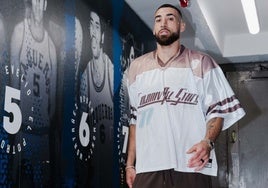 Chris Duarte, antes de un partido en la liga de Puerto Rico.