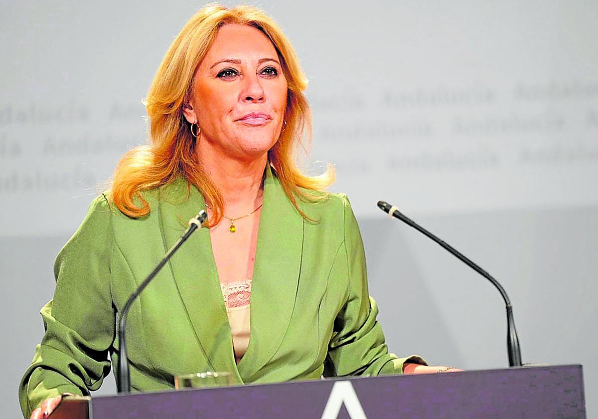 La consejera de Economía y portavoz del Gobierno andaluz, Carolina España.