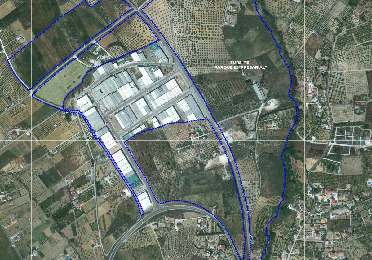 El Plan Parcial de ordenación del Parque Empresarial de Alhaurín el Grande.