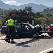 Tres muertos y un herido tras una colisión frontal en Arcos por «un descuido»