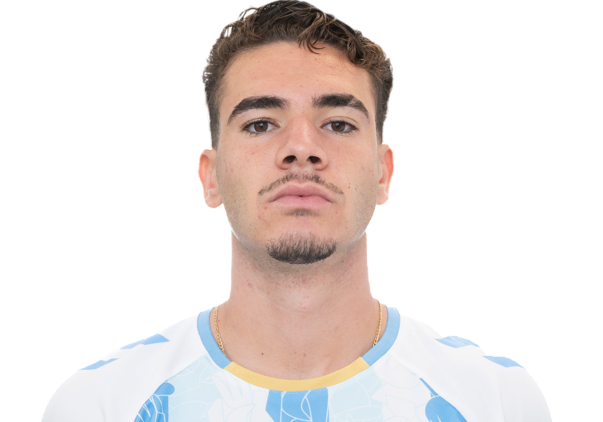 David Márquez, en el anuncio como nuevo jugador del Malacitano.
