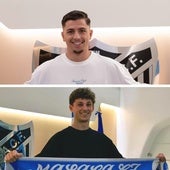 Óscar González e Ibon Badiola, nuevos fichajes para el Malagueño.