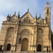 La fachada de la antigua colegiata de Santa María se transformará en un viaje a la imaginación por el mundo