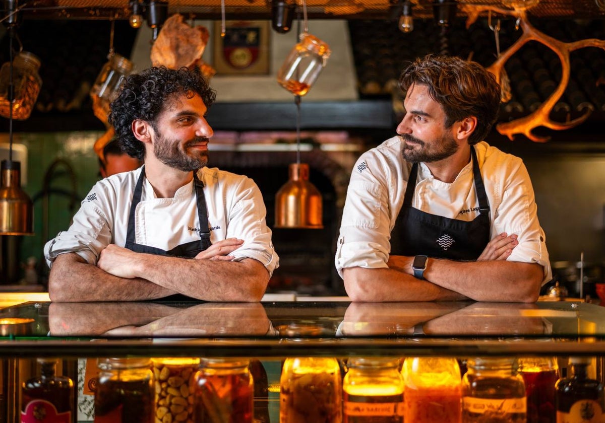 Mathieu y Jacques Lagarde demuestran su sintonía.