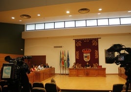 Imagen de un pleno de la Corporación Municipal de Torremolinos.