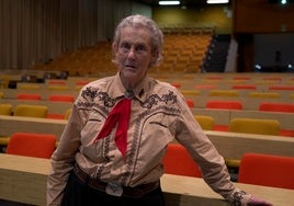 Temple Grandin, en la Sala Álamos del Palacio del Palacio de Congresos de Torremolinos.