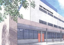 Imagen del proyecto del nuevo CEIP Pablo Ruiz Picasso de Fuengirola.