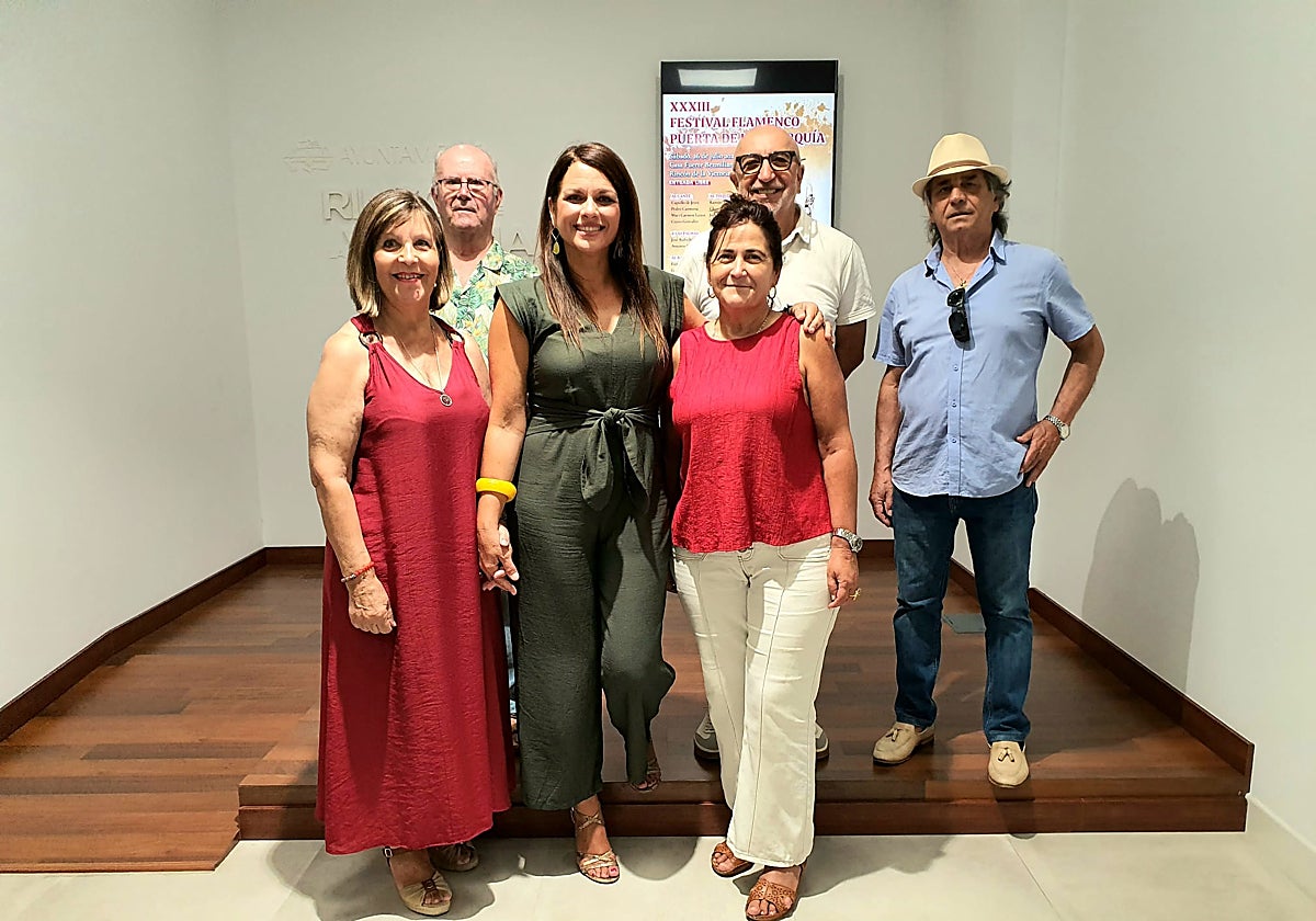 Presentación del festival de flamenco.