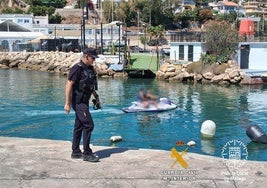 La Policía Local levanta nueve actas de denuncia en sus controles de motos acuáticas y embarcaciones en Málaga