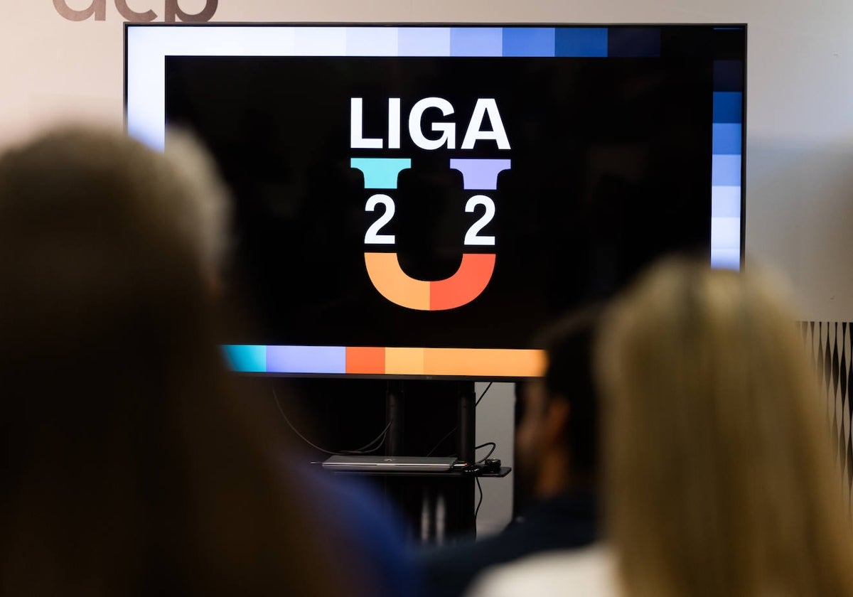 Logotipo de la nueva Liga U22.