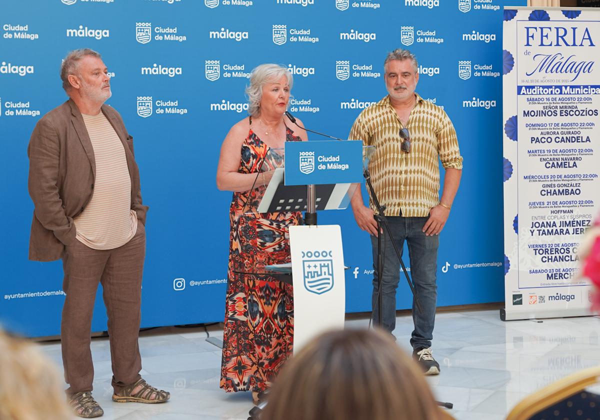 La concejala Teresa Porras, este jueves durante la presentación de la programación.