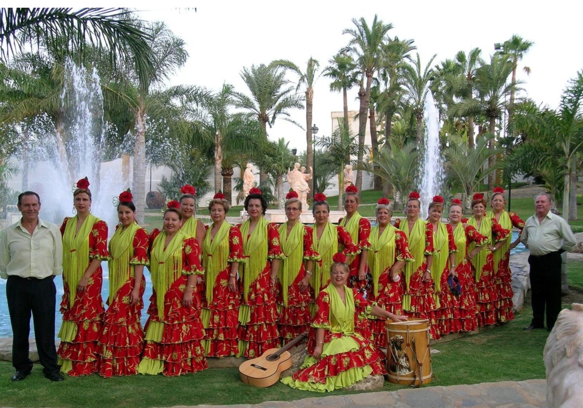 El Coro de la Carihuela, en su última formación.