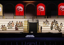 El escenario fue una caja de sopresas por la calidad de la representación