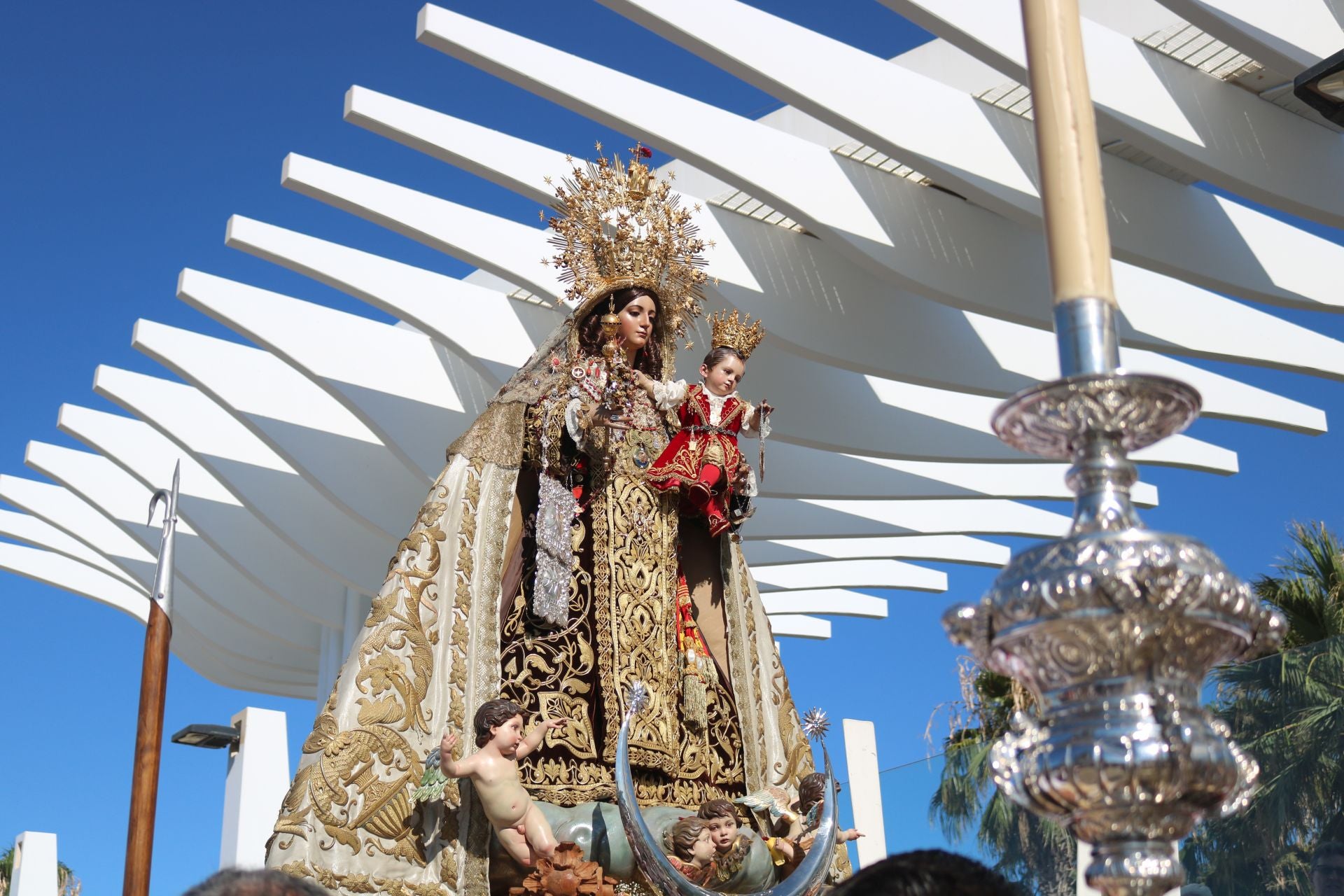 Procesión marinera de la Virgen del Carmen de El Perchel