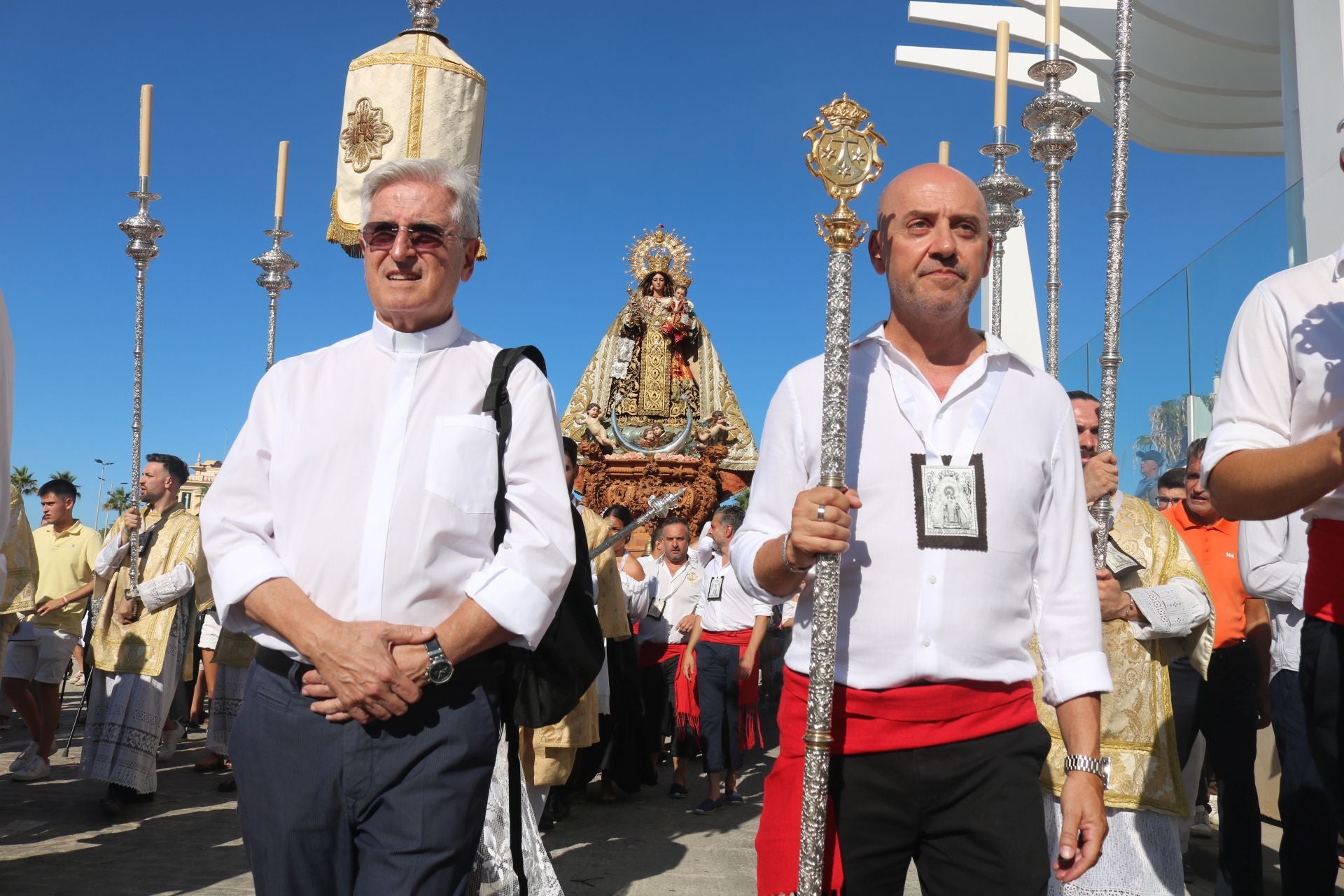 Procesión marinera de la Virgen del Carmen de El Perchel