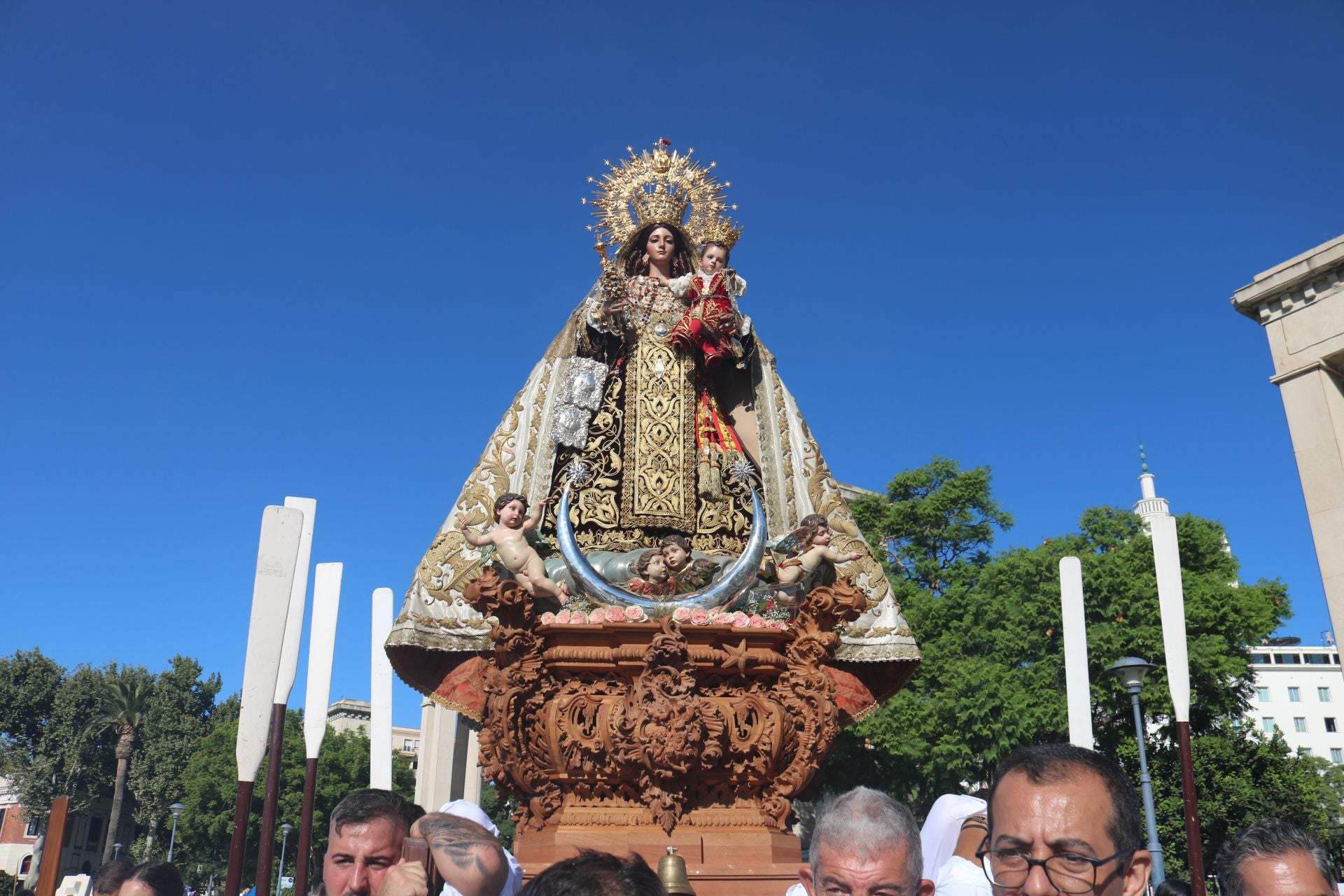 Procesión marinera de la Virgen del Carmen de El Perchel