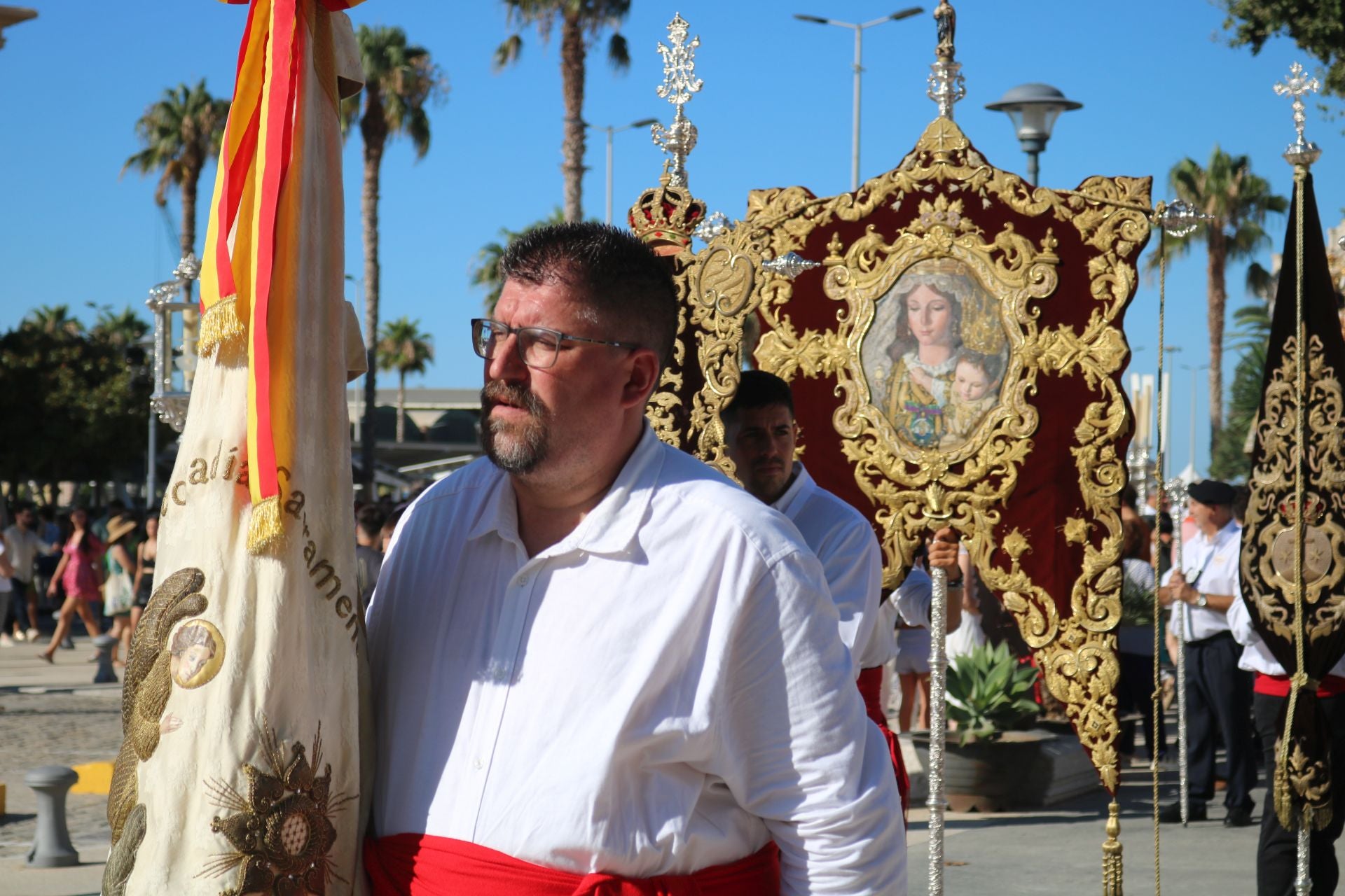 Procesión marinera de la Virgen del Carmen de El Perchel