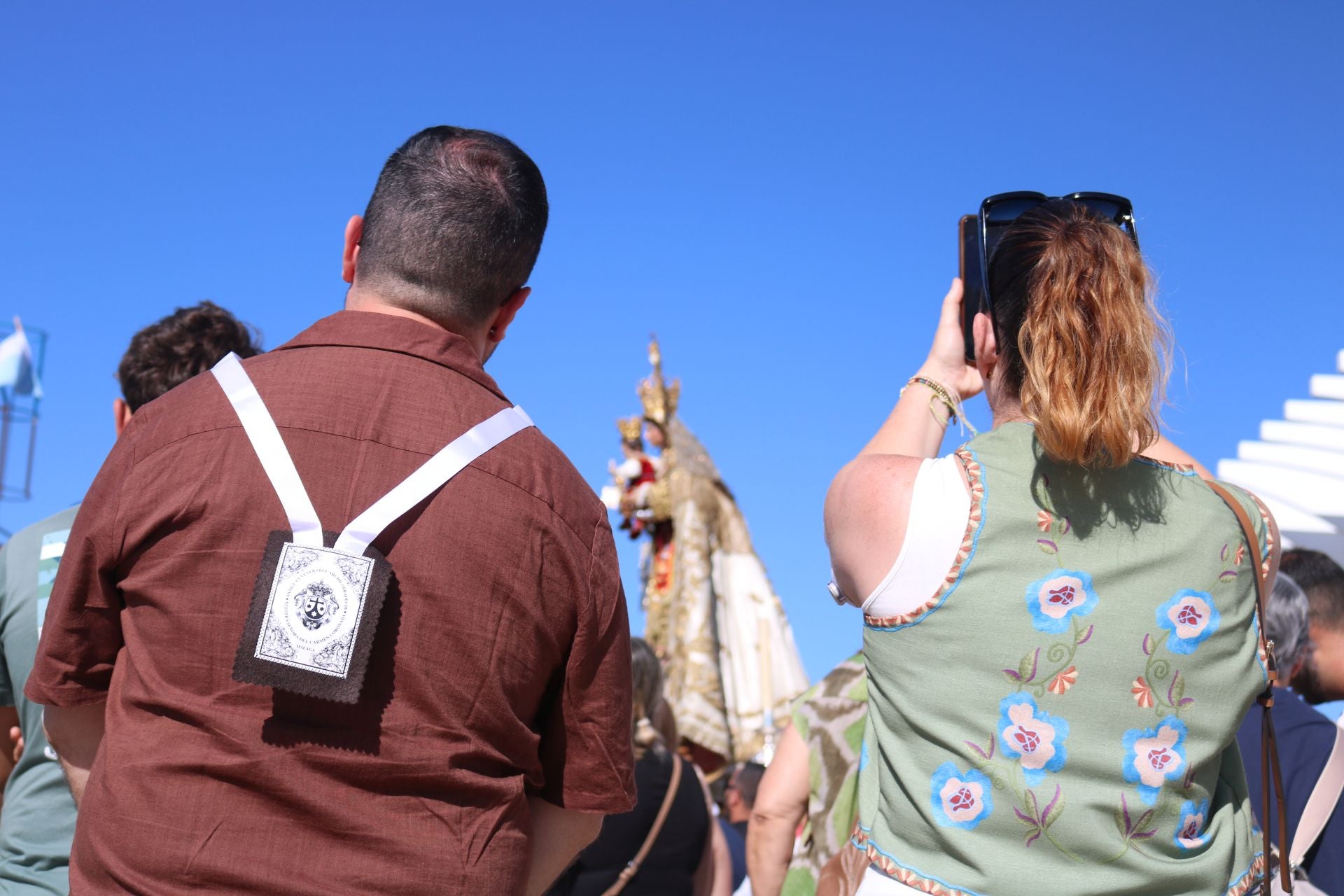 Procesión marinera de la Virgen del Carmen de El Perchel