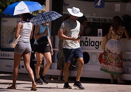 Nuevo aviso por calor este domingo en Málaga con máximas de 38ºC