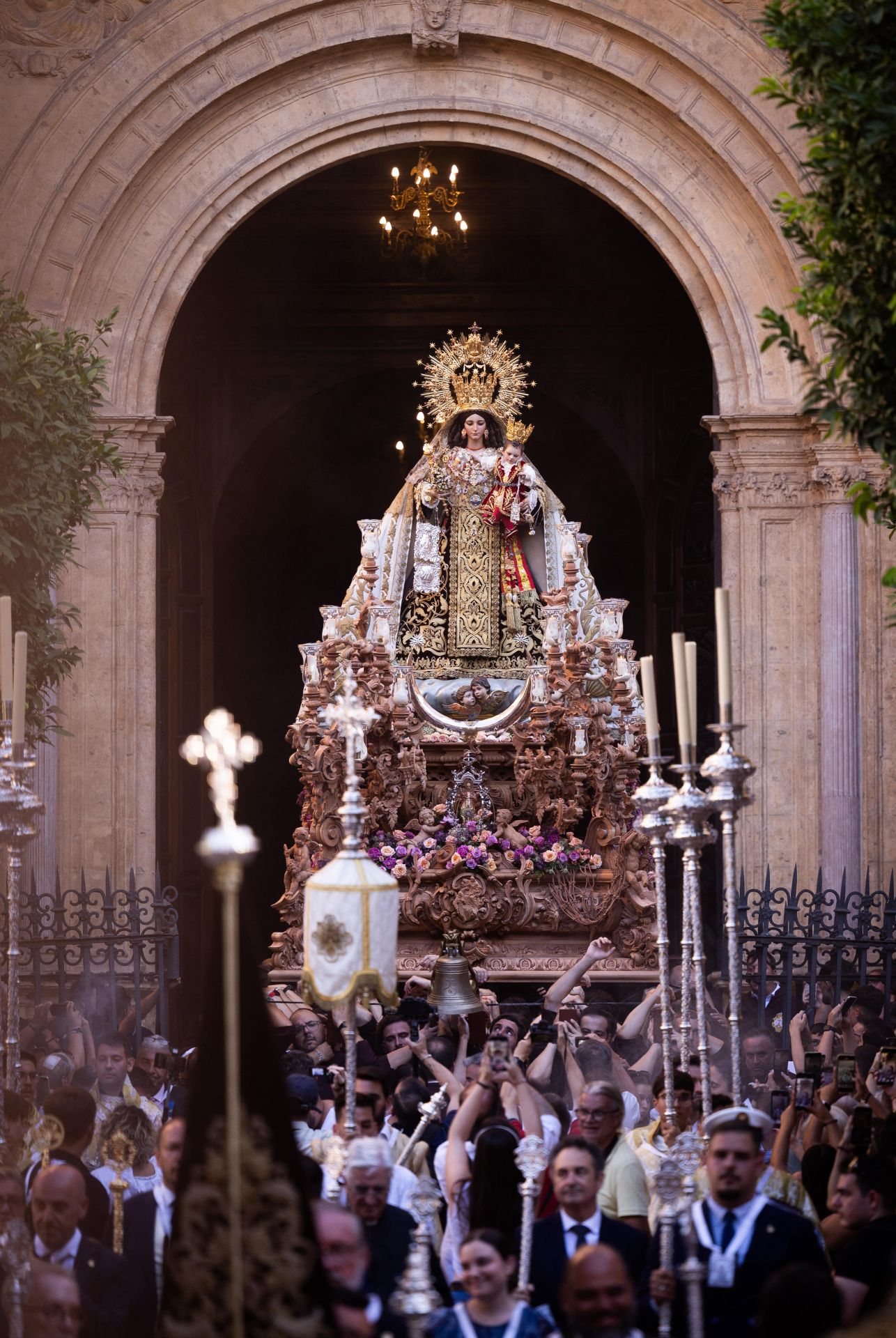 Procesión marinera de la Virgen del Carmen de El Perchel